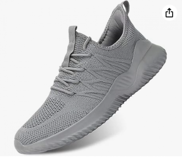 Vtshoes Mens Running Shoes Slip-on Walking Sneakers Lightweight Breathable Casual Soft Sole Trainers