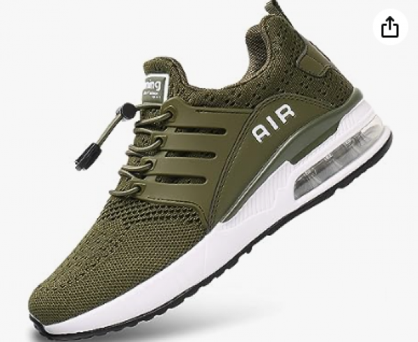 Vtshoes Men's Walking Shoes Non Slip Running Tennis Shoes Breathable Lightweight Air Cushion Sneakers for Tennis Gym Jogging