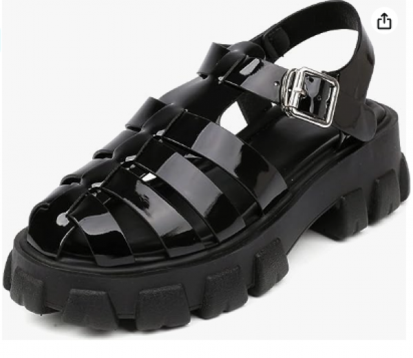 Vtshoes  Chunky Platform Fisherman Sandals for Women Flatform Gladiator Closed Toe Shoes