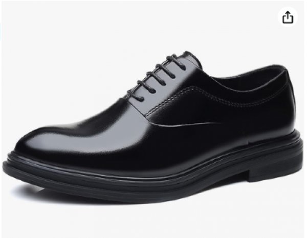 Vtshoes  Mens Dress Shoes Fashion Leather Oxfords Wide Width Comfortable Business Casual Formal Shoes Soft Classic Modern