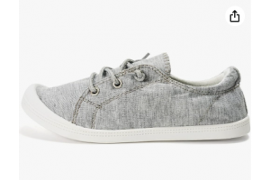 Vtshoes Women's Canvas Slip On Shoes Casual Flats Comfort Sneakers