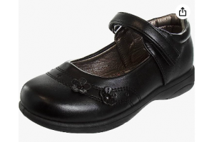 Vtshoes Girls Mary Jane Shoes School Kids Uniform Flats Ballet Strap Dress Formal Slip-On (Toddler, Little Kid, Big Kid)