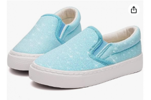 Vtshoes Toddler Kids Sparkle Sequins Glitter Sneakers Age 2-10