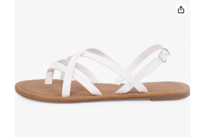 Vtshoes Women's Gladiator Flat Sandals Fisherman Strappy Sandals Ankle Strap Sandals