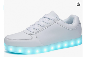 Vtshoes USB Charging Light Up Shoes Sports LED Shoes Dancing Sneakers